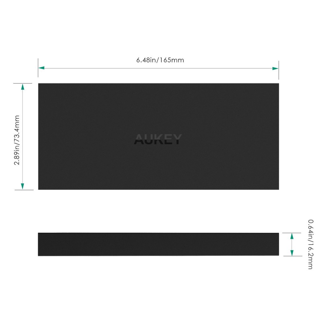 AUKEY® 12000mAh Batteria Esterna portatile