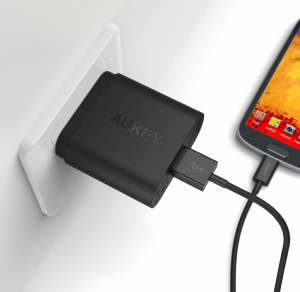 AUKEY® Caricatore usb a muro, Quick Charge ricarica rapida Qualcomm 2.0