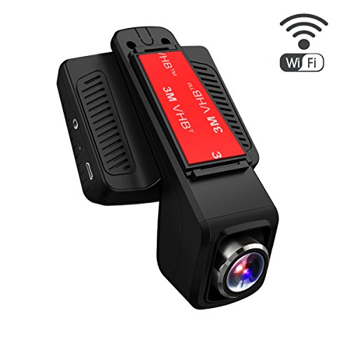 G-Sensor 170 Gradi WDR Registrazione in Loop,WDR Rilevazione di Movimento Mibao Dashcam Telecamera per Auto Dash Cam per Auto Camera Car 1080P 6 Glens 